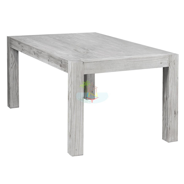 Amanda# NZ Pine White Wash White Wash Dining Table | 1.8M| TR