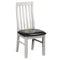 Amanda# NZ Pine White Wash White Wash Dining Chair| TR