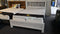 Amanda Bookcase# NZ Pine White Wash White Wash Bed Frame | Queen | LS