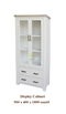 Ashland# Acacia White&Wood Ash Top Display Unit| TR