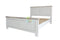 Ashland# Acacia White&Wood Ash Top Bed Frame | Queen | LS