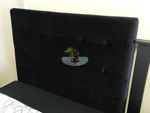 Boston# Headboard | King-Single | Black color| TR