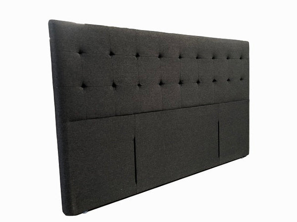 Boston# Headboard | Super-King | Charcoal color| TR