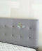 Boston# Headboard | King-Single | Grey color| TR