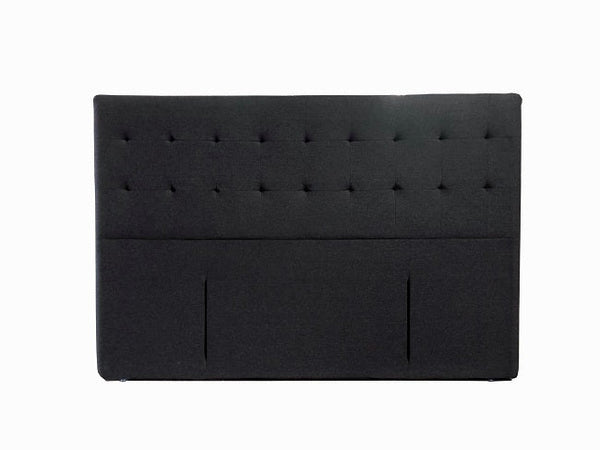 Boston# Headboard | Double | Black color | LS