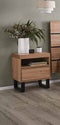 Bright# Scandinavian Bedside Table | 1 Drawer| TR