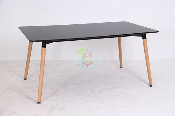 Echo# Scandinavian Dining Table | 1.2M | Black color| TR