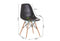 Echo# Scandinavian Dining Chair | Black color| TR