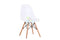 Echo# Scandinavian Dining Chair | White color| TR