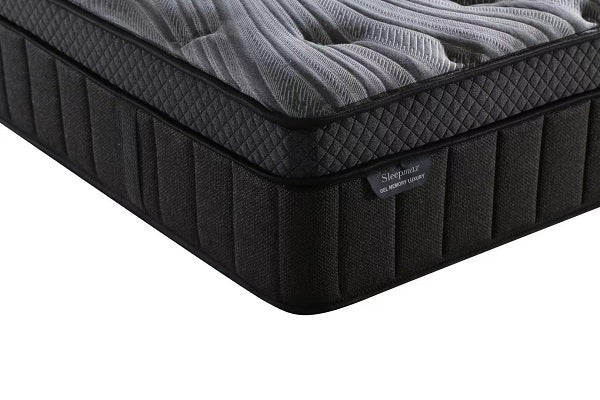 Gel Memory Foam Pocketed Tall Coil with 12cm Euro Top and Encasement Mattress| Super-King size| TR