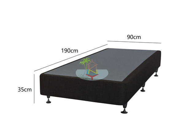 SleepMax# Mattress Base | Single | Black color| TR