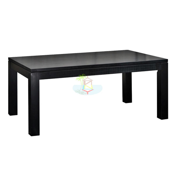 PurePine# NZ Pine  Dining Table | 1.8M | Black color| TR