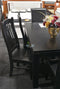 PurePine# NZ Pine  Dining Table | 1.5M | Black color| TR