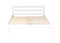 Tina# NZ Pine Simplicity Bed Frame | Double | White color | LS