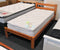 Tina# NZ Pine Simplicity Bed Frame | King-Single | Pine color | LS