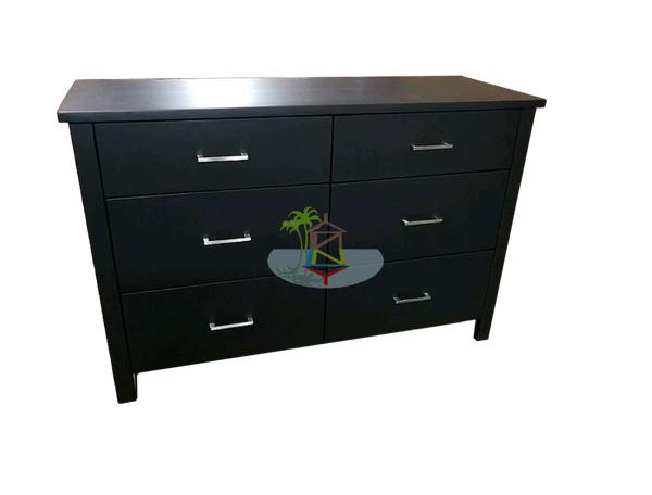 Tina# NZ Pine Simplicity Dresser | Black color| TR