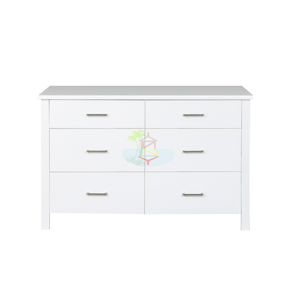 Tina# NZ Pine Simplicity Dresser | White color| TR