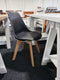 Sonia# Scandinavian Dining Chair | Black color| TR