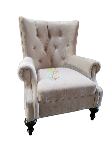 Willa# Chesterfield Velvet Armchair| TR